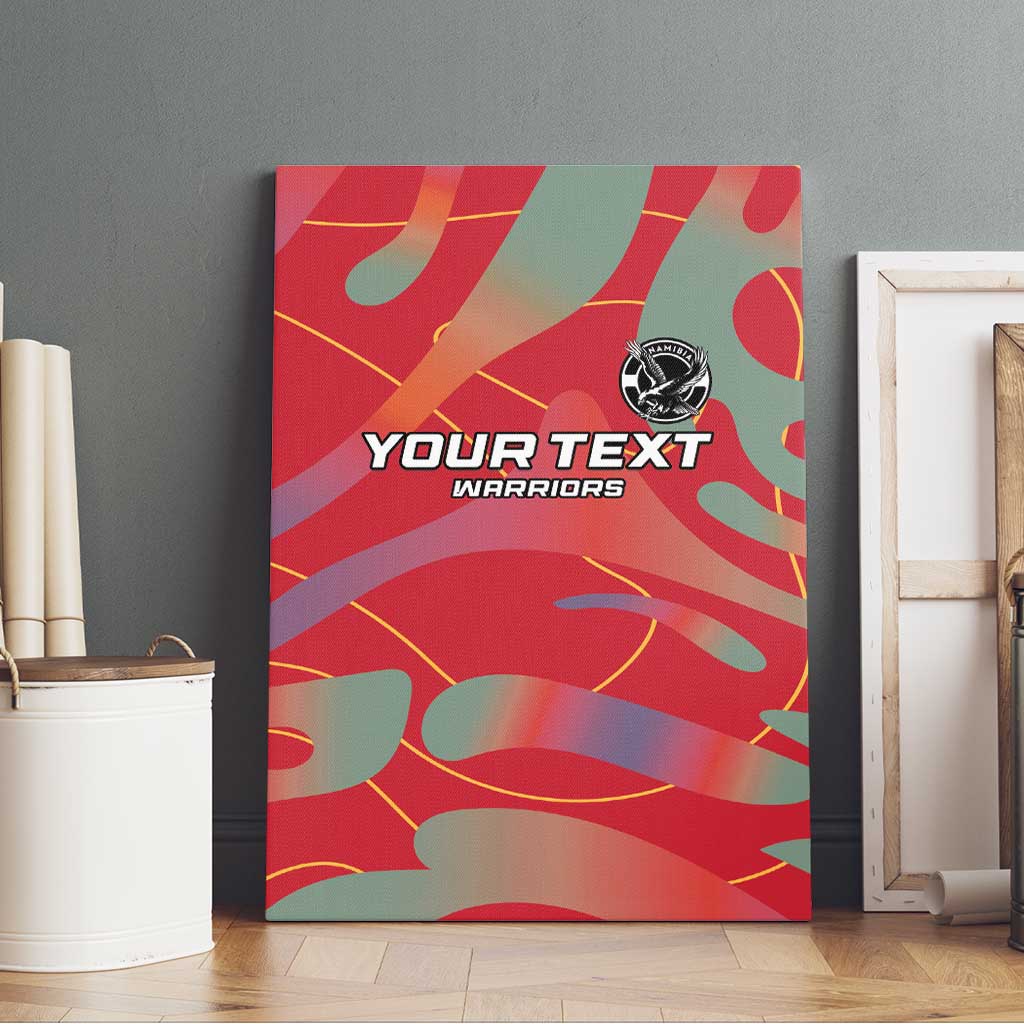 Custom Namibia Football Canvas Wall Art Go Namibia Warriors - Wonder Print Shop