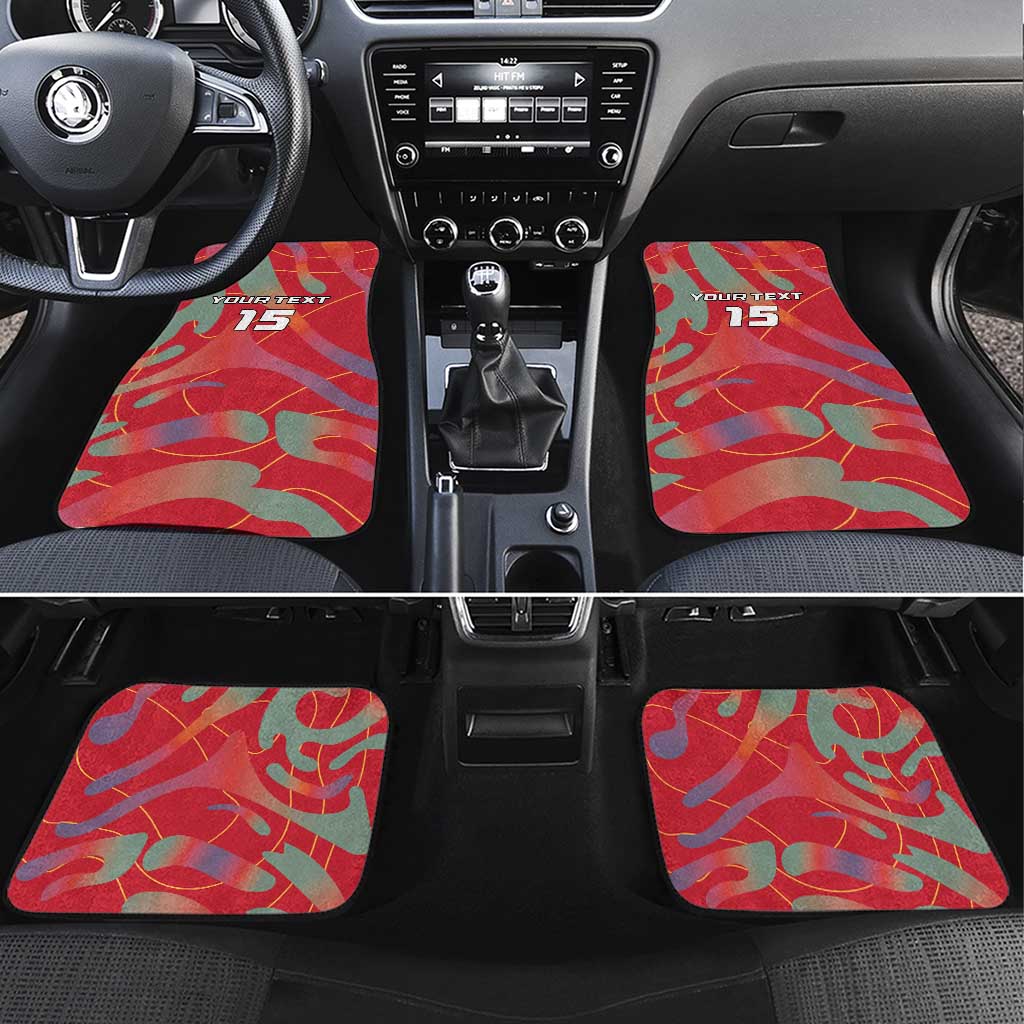 Custom Namibia Football Car Mats Go Namibia Warriors - Wonder Print Shop