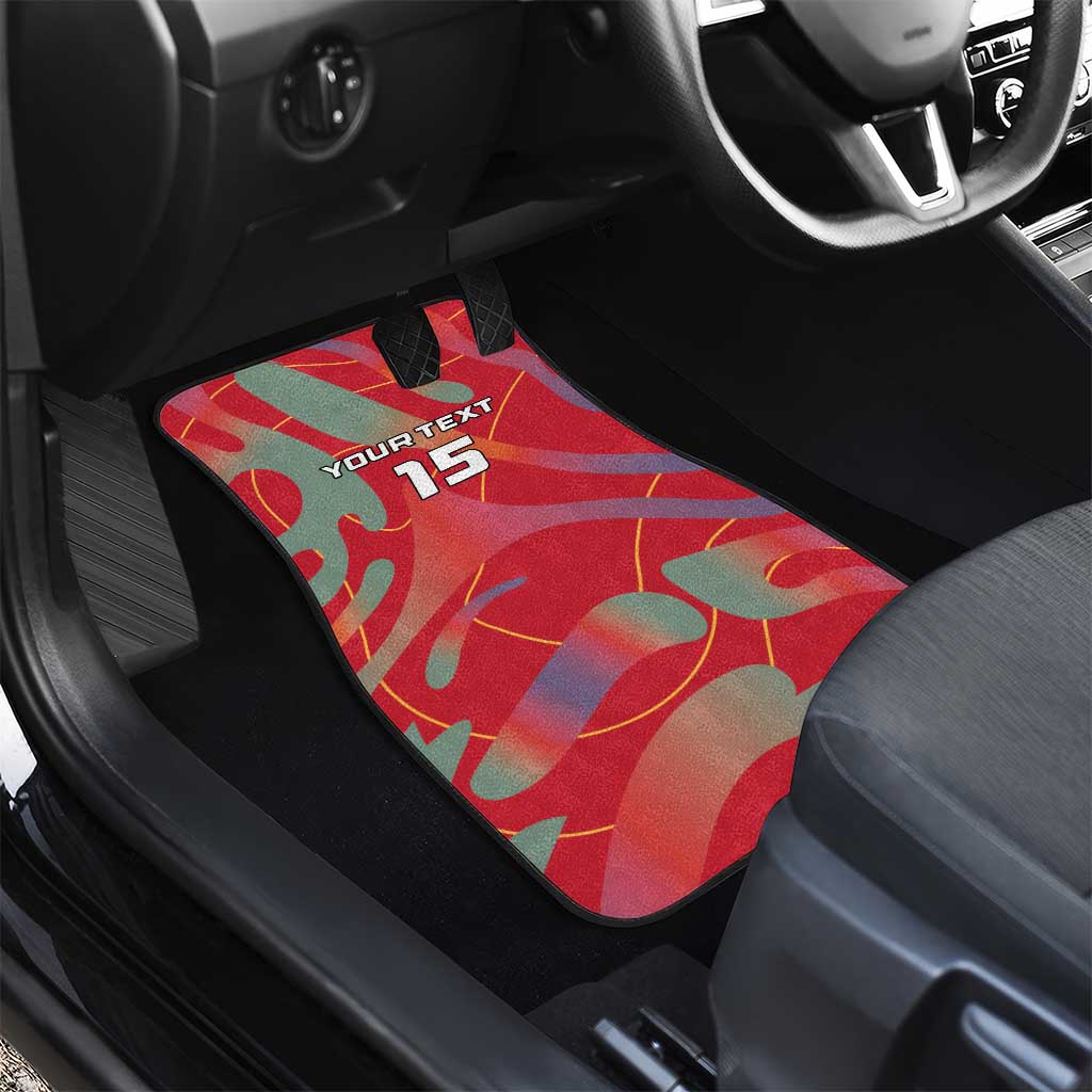 Custom Namibia Football Car Mats Go Namibia Warriors - Wonder Print Shop