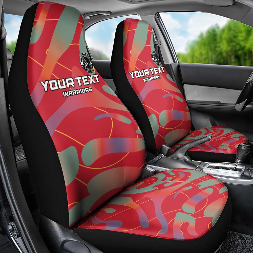 Custom Namibia Football Car Seat Cover Go Namibia Warriors - Wonder Print Shop