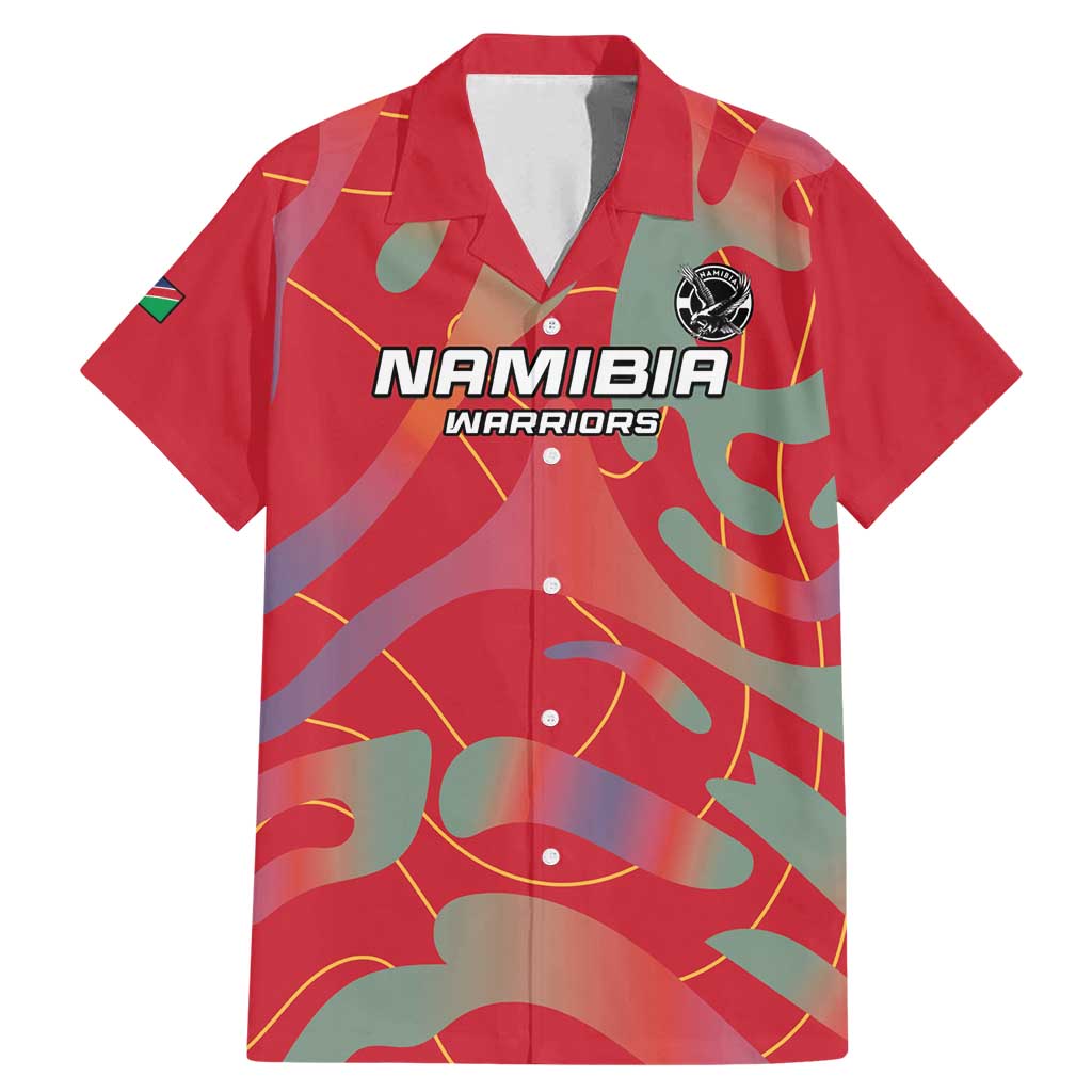 Custom Namibia Football Family Matching Mermaid Dress and Hawaiian Shirt Go Namibia Warriors - Wonder Print Shop