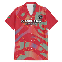 Custom Namibia Football Family Matching Mermaid Dress and Hawaiian Shirt Go Namibia Warriors - Wonder Print Shop