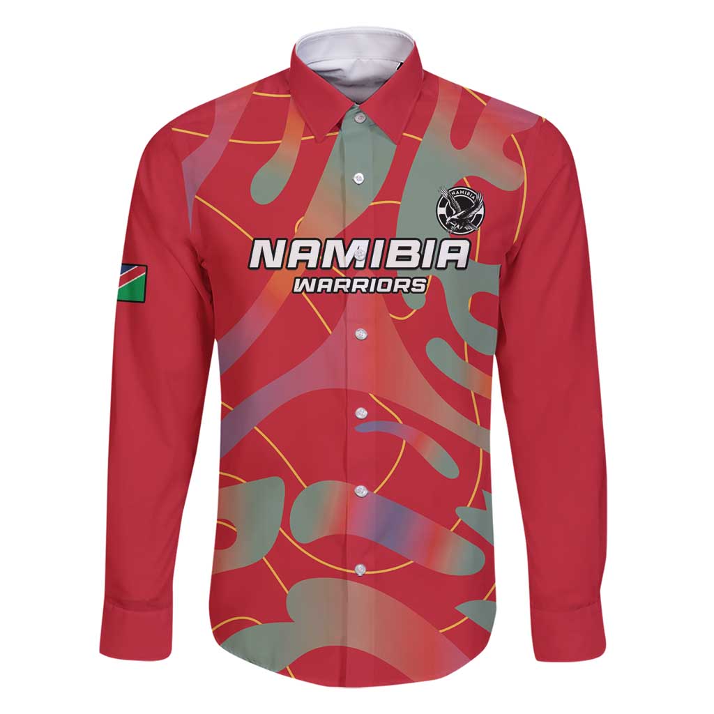 Custom Namibia Football Family Matching Off Shoulder Short Dress and Hawaiian Shirt Go Namibia Warriors - Wonder Print Shop