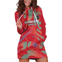 Custom Namibia Football Hoodie Dress Go Namibia Warriors - Wonder Print Shop