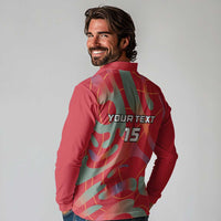 Custom Namibia Football Long Sleeve Polo Shirt Go Namibia Warriors - Wonder Print Shop