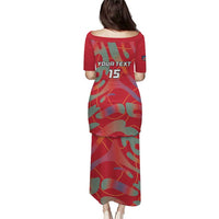 Custom Namibia Football Puletasi Go Namibia Warriors - Wonder Print Shop