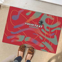 Custom Namibia Football Rubber Doormat Go Namibia Warriors - Wonder Print Shop