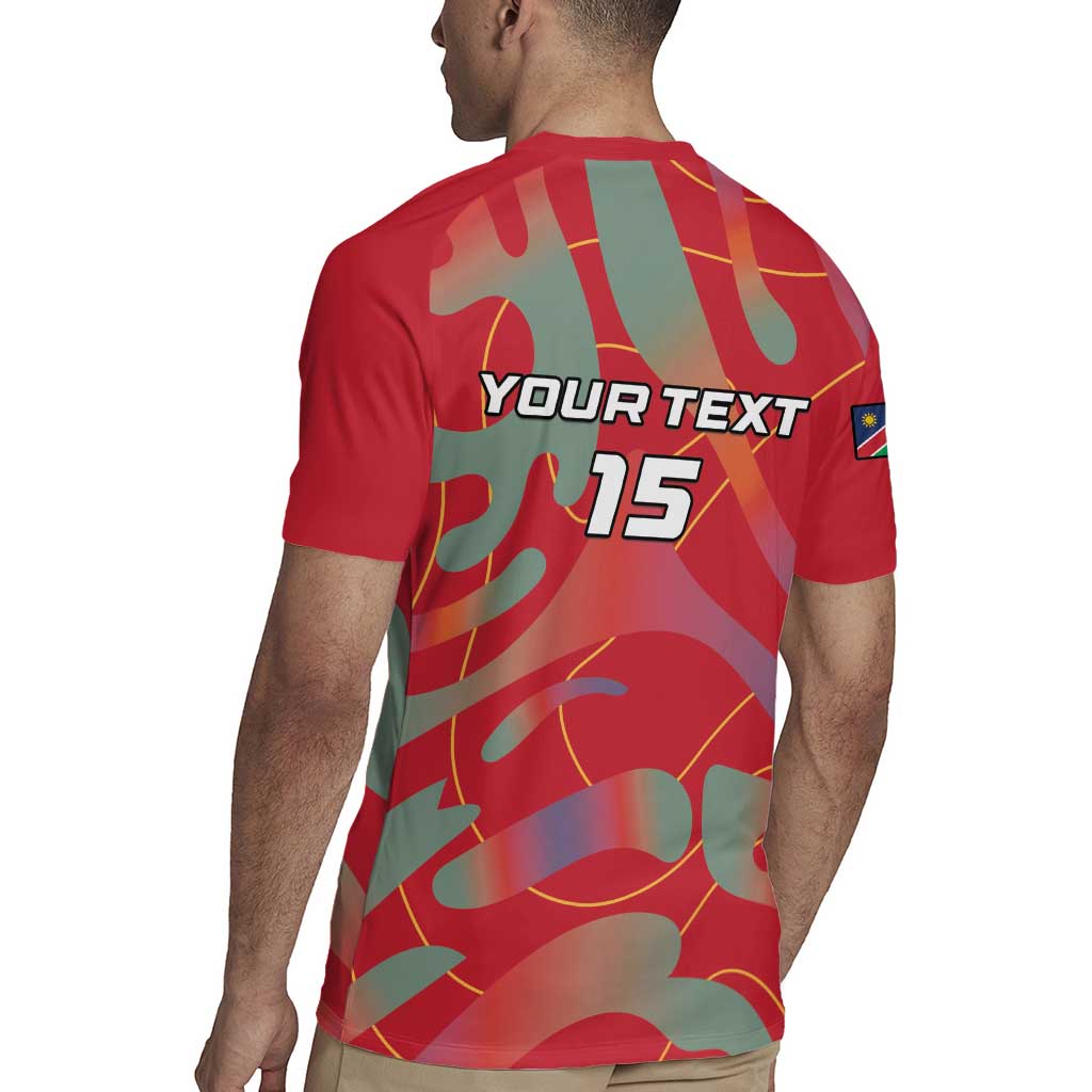 Custom Namibia Football Rugby Jersey Go Namibia Warriors - Wonder Print Shop