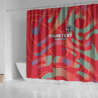 Custom Namibia Football Shower Curtain Go Namibia Warriors