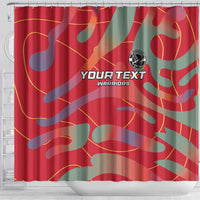 Custom Namibia Football Shower Curtain Go Namibia Warriors