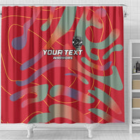 Custom Namibia Football Shower Curtain Go Namibia Warriors