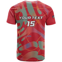 Custom Namibia Football T Shirt Go Namibia Warriors - Wonder Print Shop