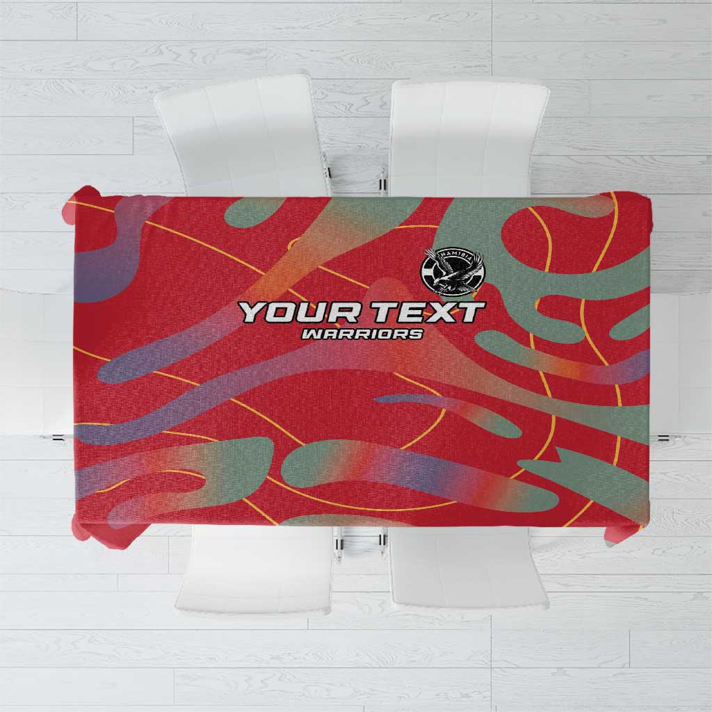 Custom Namibia Football Tablecloth Go Namibia Warriors - Wonder Print Shop