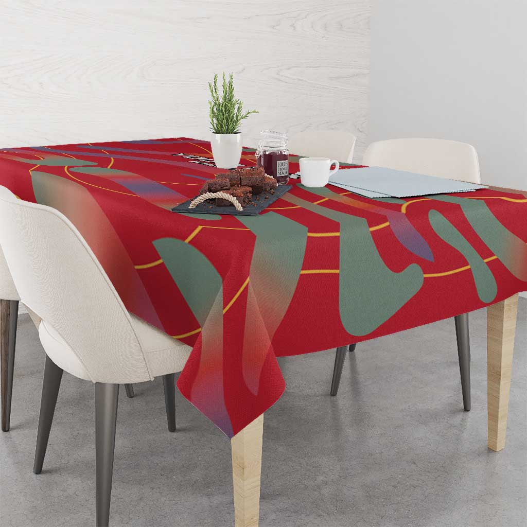 Custom Namibia Football Tablecloth Go Namibia Warriors - Wonder Print Shop
