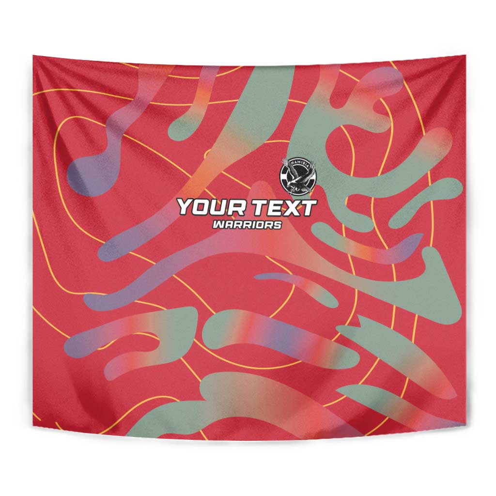 Custom Namibia Football Tapestry Go Namibia Warriors - Wonder Print Shop