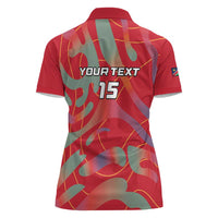 Custom Namibia Football Women Polo Shirt Go Namibia Warriors - Wonder Print Shop