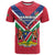 Personalised Namibia Independence Day T Shirt Coat Of Arms With Flag Map - Wonder Print Shop