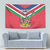 Personalised Namibia Independence Day Tapestry Coat Of Arms With Flag Map - Wonder Print Shop