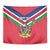 Personalised Namibia Independence Day Tapestry Coat Of Arms With Flag Map - Wonder Print Shop