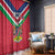 Personalised Namibia Independence Day Window Curtain Coat Of Arms With Flag Map - Wonder Print Shop