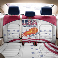 Custom United States Basketball Back Car Seat Cover Go Champions