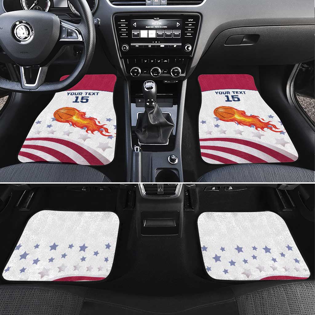 Custom United States Basketball Car Mats Go Champions