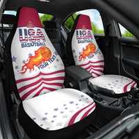 Custom United States Basketball Car Seat Cover Go Champions