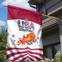 Custom United States Basketball Garden Flag Go Champions