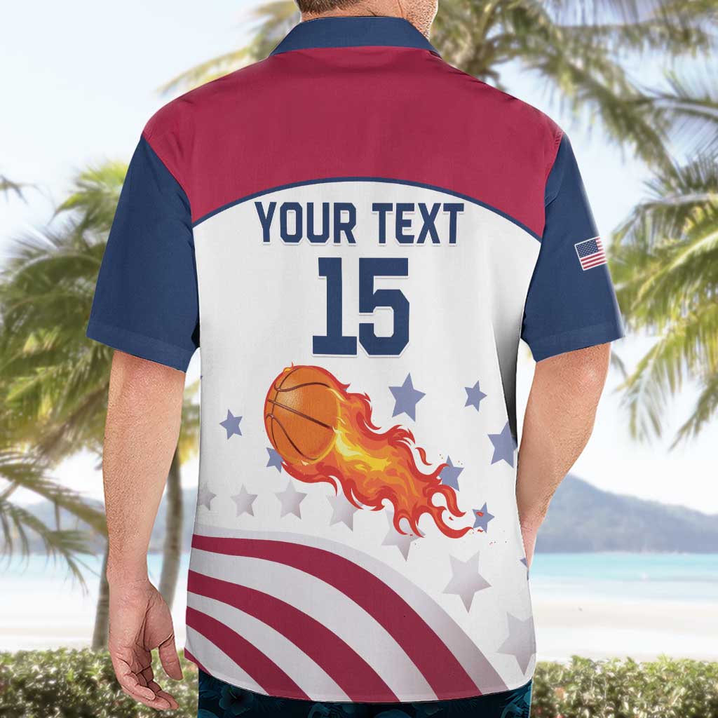 Custom United States Basketball Hawaiian Shirt Go Champions