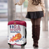 Custom United States Basketball Luggage Cover Go Champions