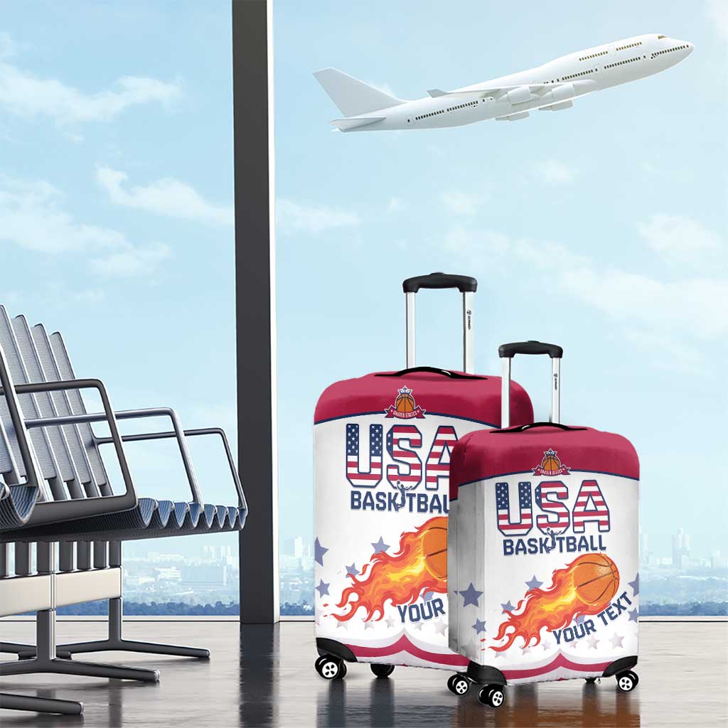 Custom United States Basketball Luggage Cover Go Champions