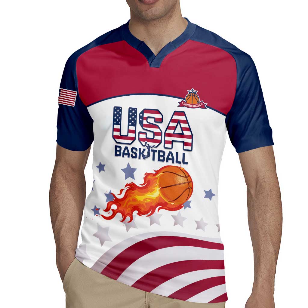 Custom United States Basketball Rugby Jersey Go Champions