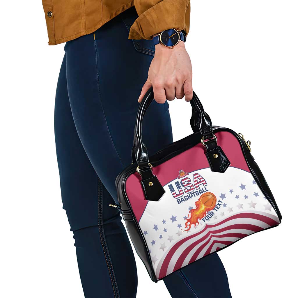 Custom United States Basketball Shoulder Handbag Go Champions