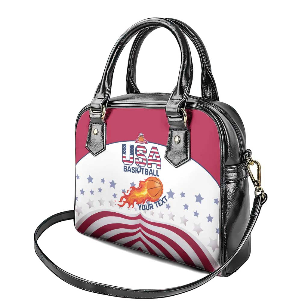 Custom United States Basketball Shoulder Handbag Go Champions