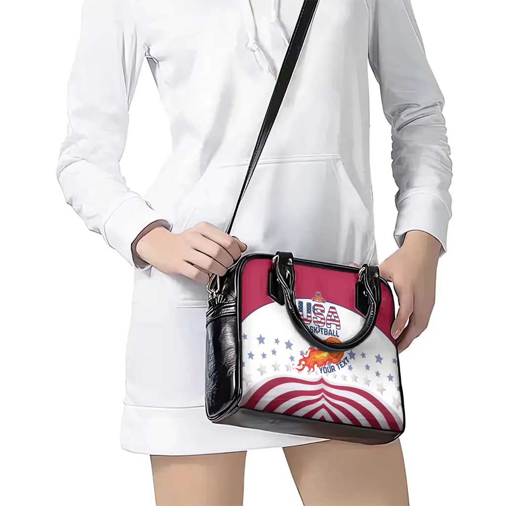 Custom United States Basketball Shoulder Handbag Go Champions