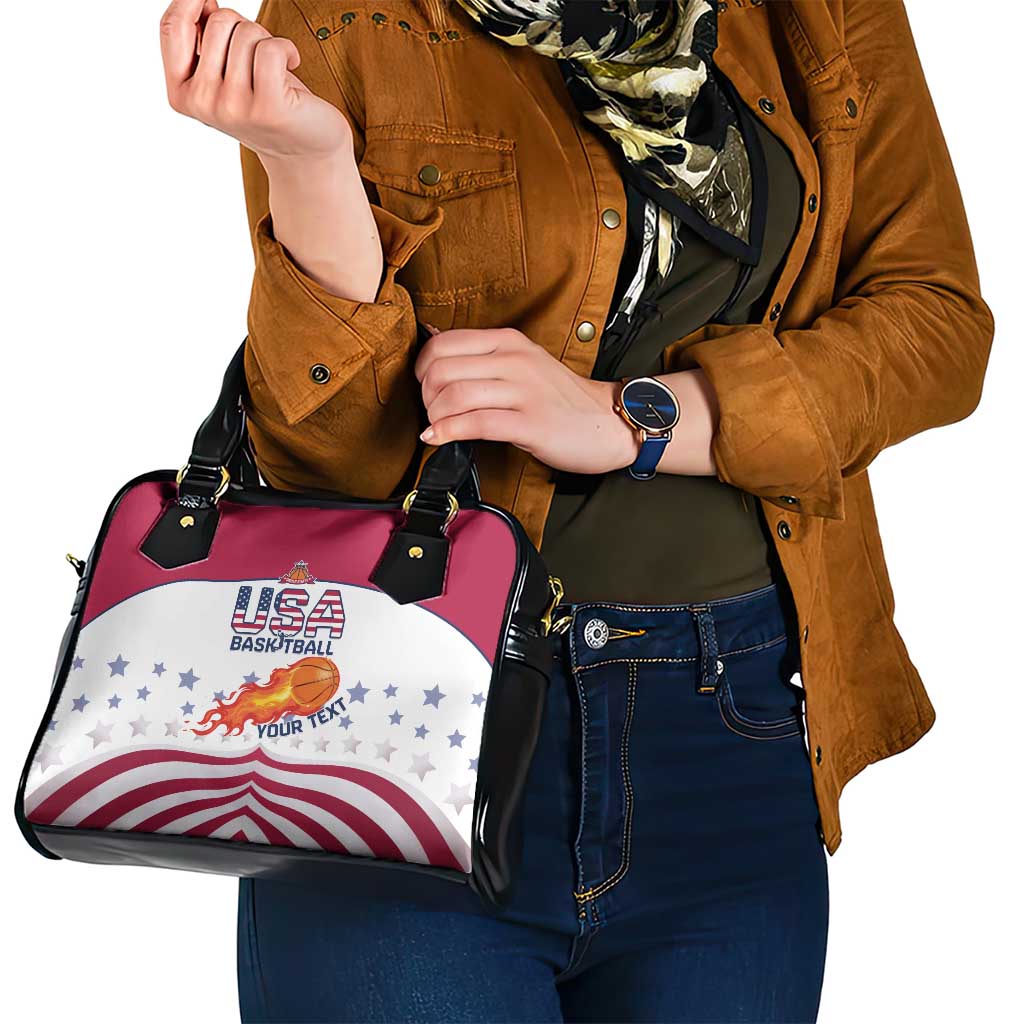 Custom United States Basketball Shoulder Handbag Go Champions