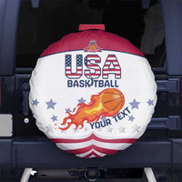 Custom United States Basketball Spare Tire Cover Go Champions