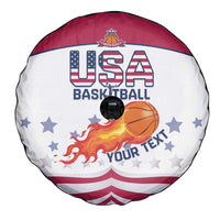 Custom United States Basketball Spare Tire Cover Go Champions