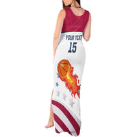 Custom United States Basketball Tank Maxi Dress Go Champions