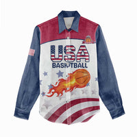 Custom United States Basketball Women Casual Shirt Go Champions