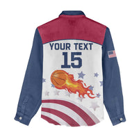 Custom United States Basketball Women Casual Shirt Go Champions