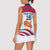 Custom United States Basketball Women Sleeveless Polo Shirt Go Champions