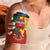 Personalised Cameroon National Day 4 in 1 Can Cooler Tumbler Coat Of Arms With Lion