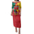 Personalised Cameroon National Day Family Matching Puletasi and Hawaiian Shirt Coat Of Arms With Lion