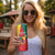 Personalised Cameroon National Day Skinny Tumbler Coat Of Arms With Lion