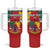 Personalised Cameroon National Day Tumbler With Handle Coat Of Arms With Lion