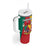 Personalised Cameroon National Day Tumbler With Handle Coat Of Arms With Lion
