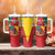 Personalised Cameroon National Day Tumbler With Handle Coat Of Arms With Lion