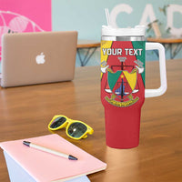 Personalised Cameroon National Day Tumbler With Handle Coat Of Arms With Lion
