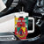 Personalised Cameroon National Day Tumbler With Handle Coat Of Arms With Lion